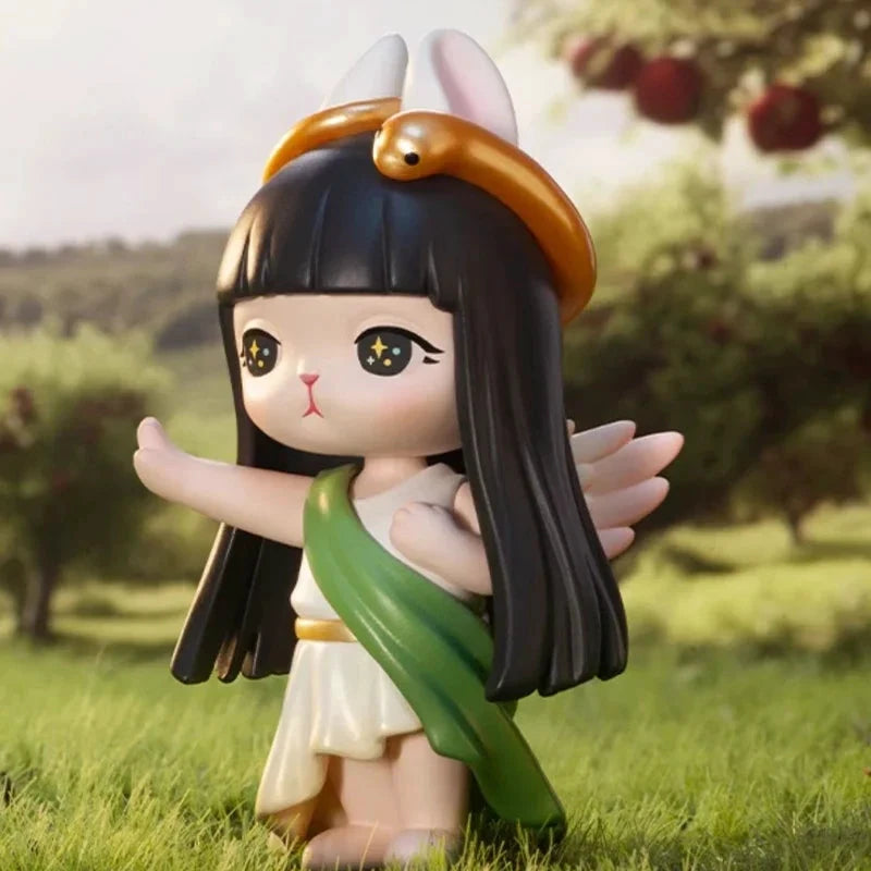 POP MART Mysteriöse Hasen-Tarot-Serie Blindbox Überraschungsbox Guess Bag Spielzeug Niedliche Puppe Anime Figur Schreibtischdekoration Kollektion