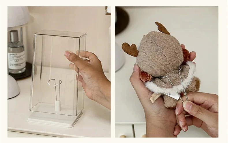 Vitrine Acrylique Transparente Anti Poussière