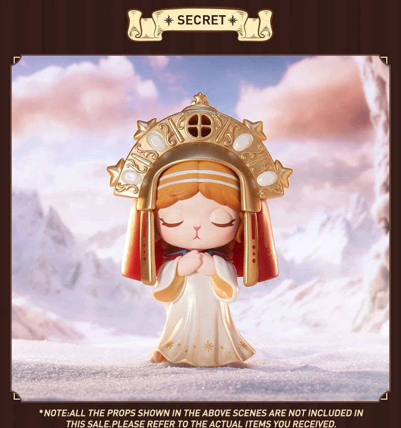 POP MART Mysteriöse Hasen-Tarot-Serie Blindbox Überraschungsbox Guess Bag Spielzeug Niedliche Puppe Anime Figur Schreibtischdekoration Kollektion