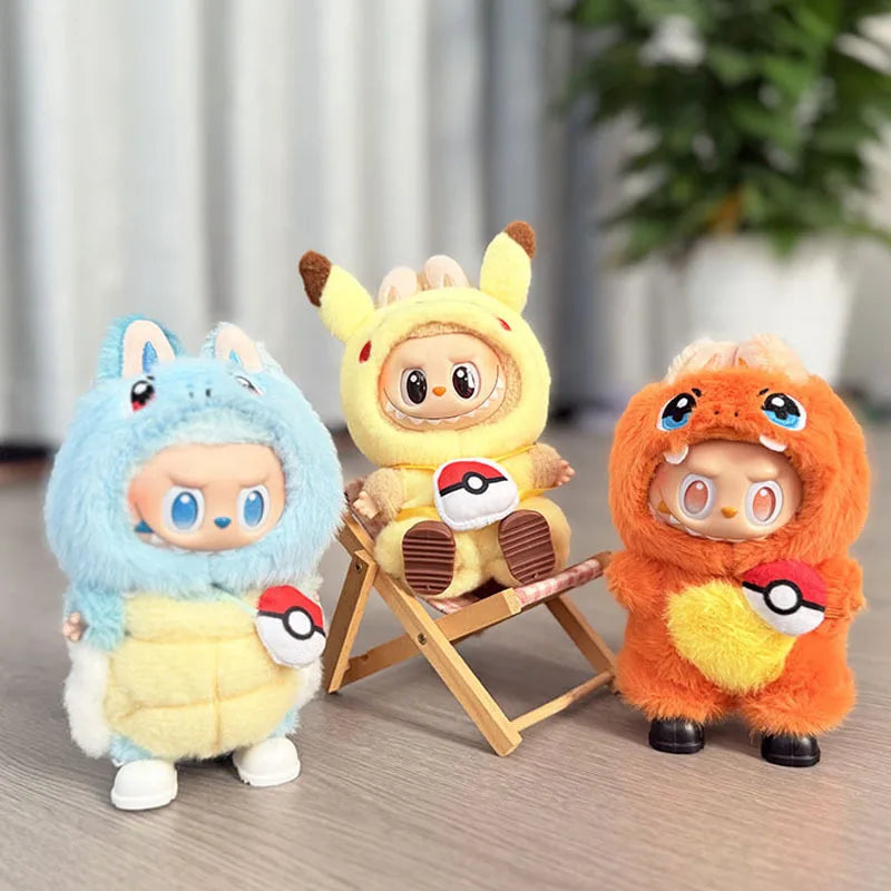Labubu Kostümset, vier Stile, Pikachu-Maßstab 1 von 12