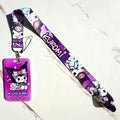 Anime Schlüsselband mit Ausweishalter – Multifunktionale Lanyard zum Umhängen