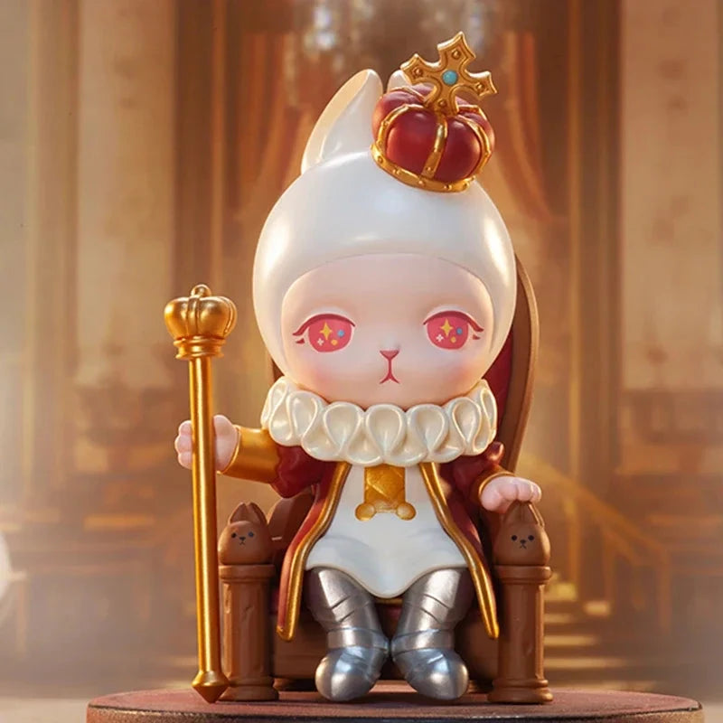 POP MART Mysteriöse Hasen-Tarot-Serie Blindbox Überraschungsbox Guess Bag Spielzeug Niedliche Puppe Anime Figur Schreibtischdekoration Kollektion