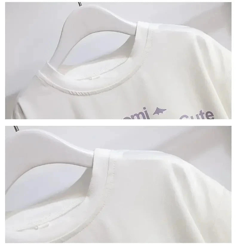 Kuromi – Ensemble T-shirt et jupe