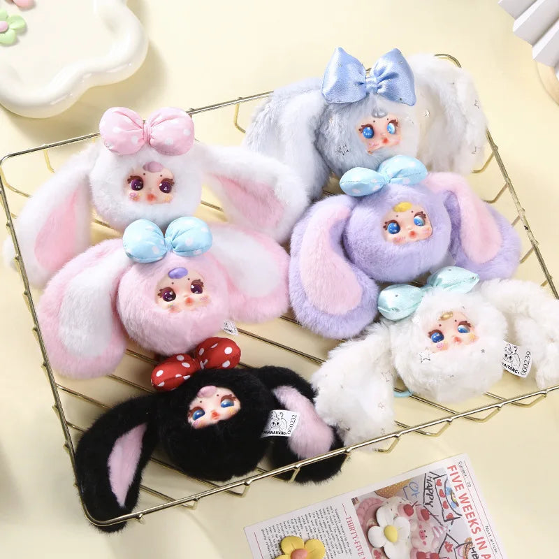 MM Milk Candy Second Generation Doll Toy Keychain Blind Box, Cute Desktop Decoration, Sweet and Cute, A Birthday Present.