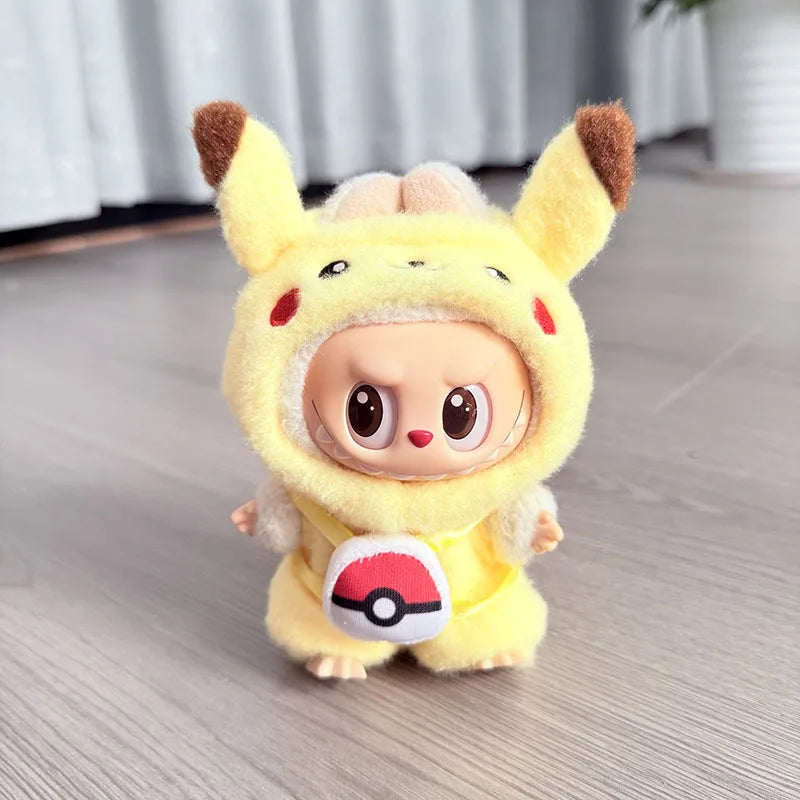 Labubu Kostümset, vier Stile, Pikachu-Maßstab 1 von 12
