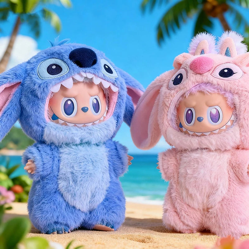Ensemble de vêtements Stitch pour Labubu 17 cm