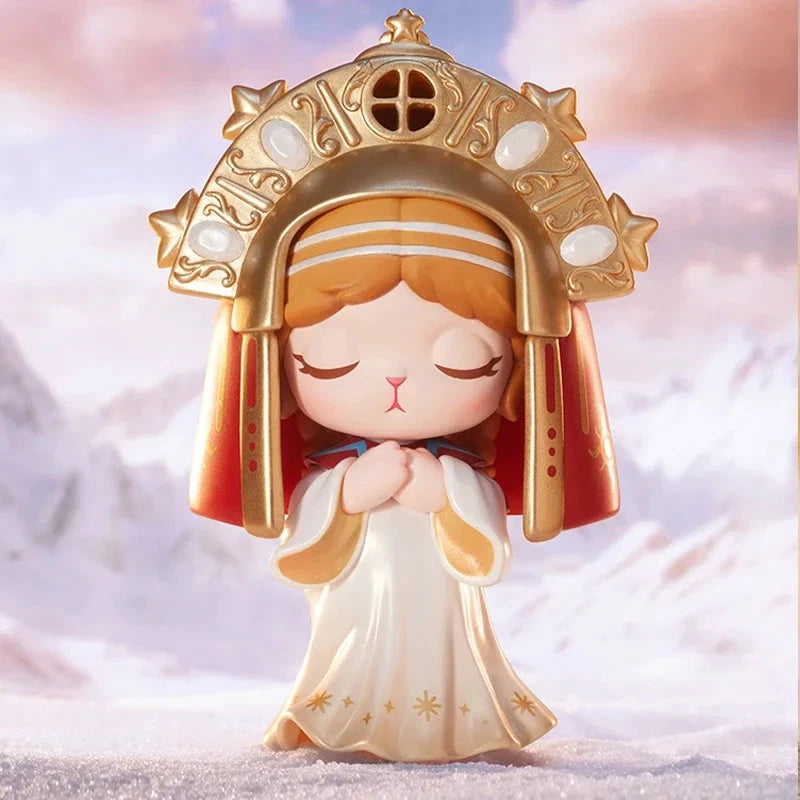 POP MART Mysteriöse Hasen-Tarot-Serie Blindbox Überraschungsbox Guess Bag Spielzeug Niedliche Puppe Anime Figur Schreibtischdekoration Kollektion