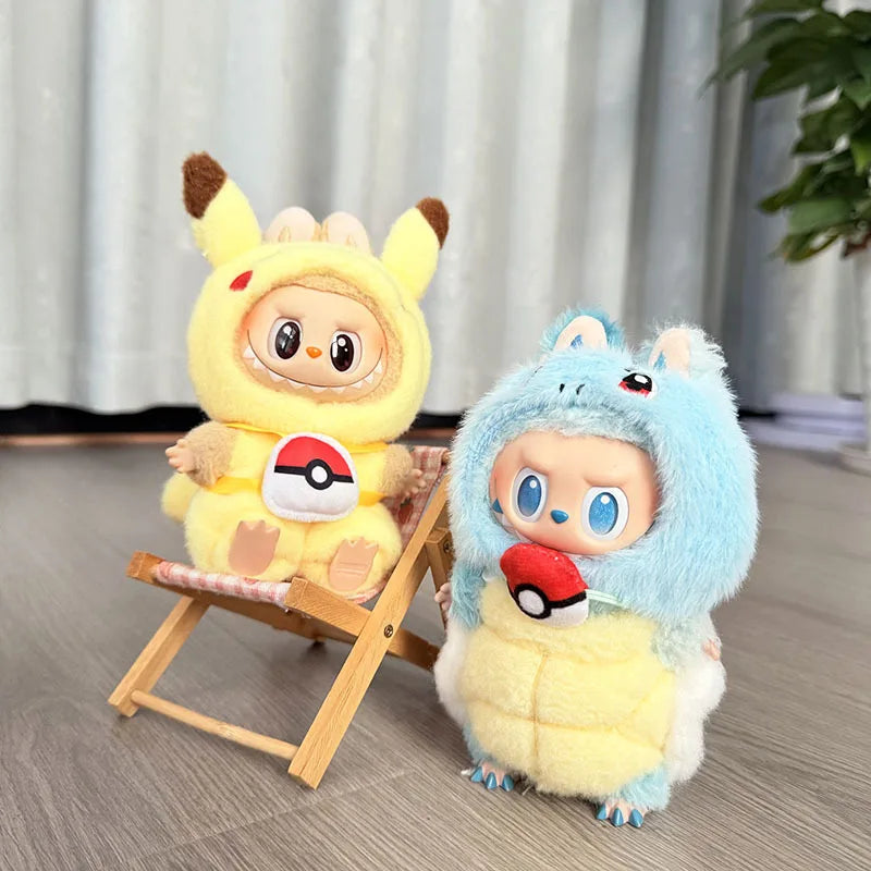 Labubu Kostümset, vier Stile, Pikachu-Maßstab 1 von 12