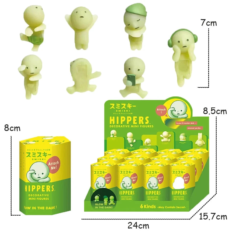 Smiski Figurine De Collection Lumineuse Blind Box Edition Limitee Pour Fans De Figurines Japonaises by Mon Labubu