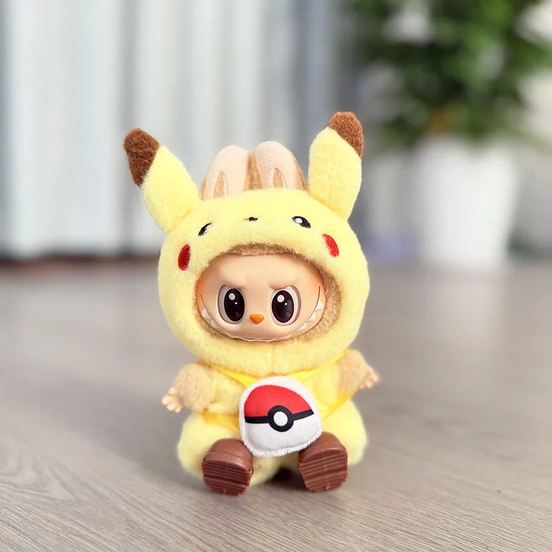 Labubu Kostümset, vier Stile, Pikachu-Maßstab 1 von 12