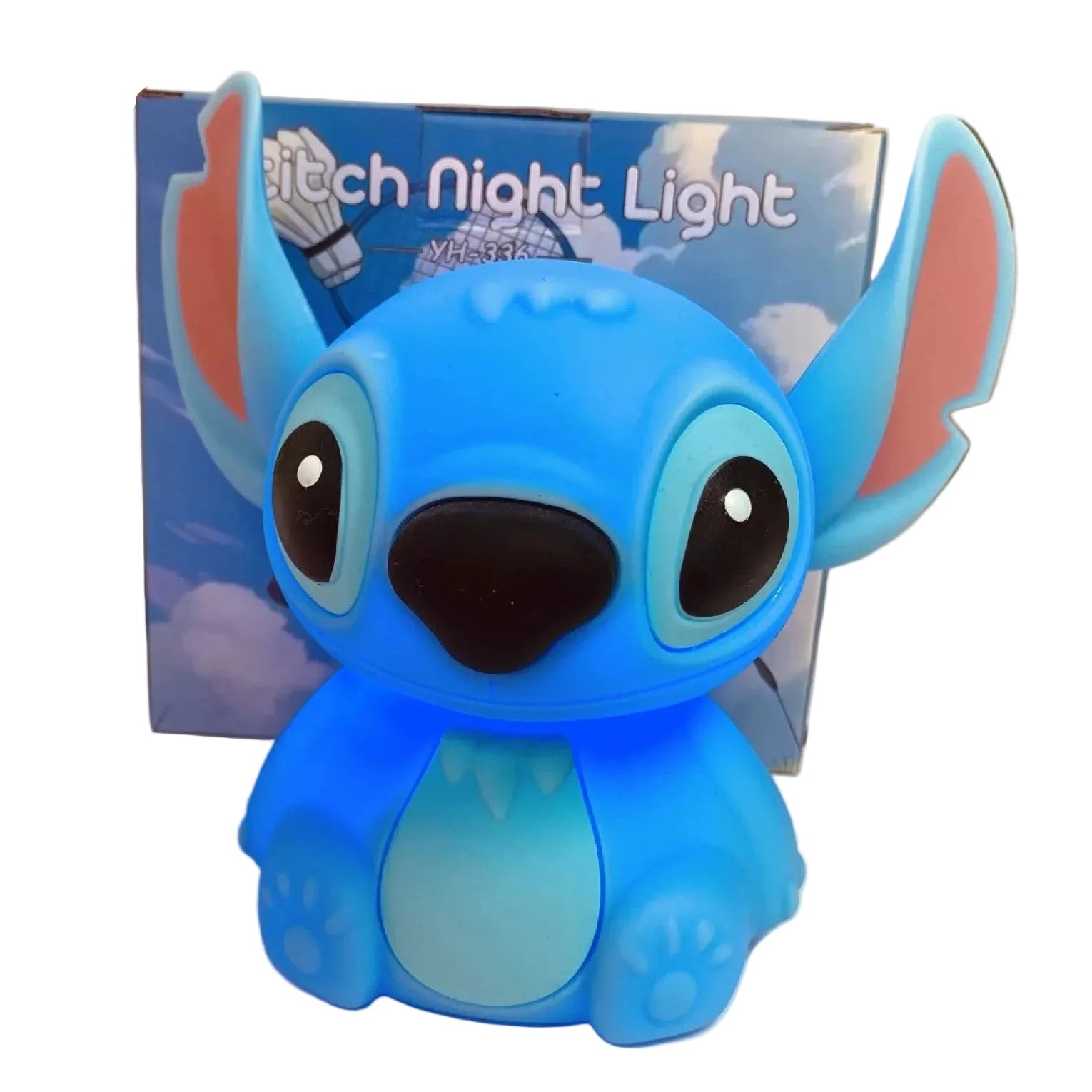 MINISO Kawaii Touch Nachtlicht – Hello Kitty und Stitch und Kuromi