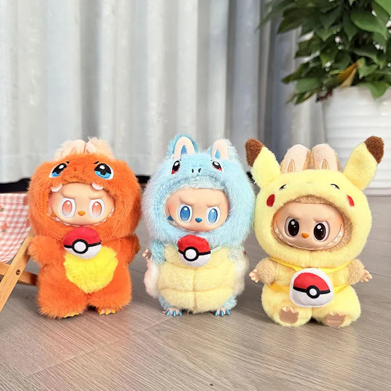 Labubu Kostümset, vier Stile, Pikachu-Maßstab 1 von 12