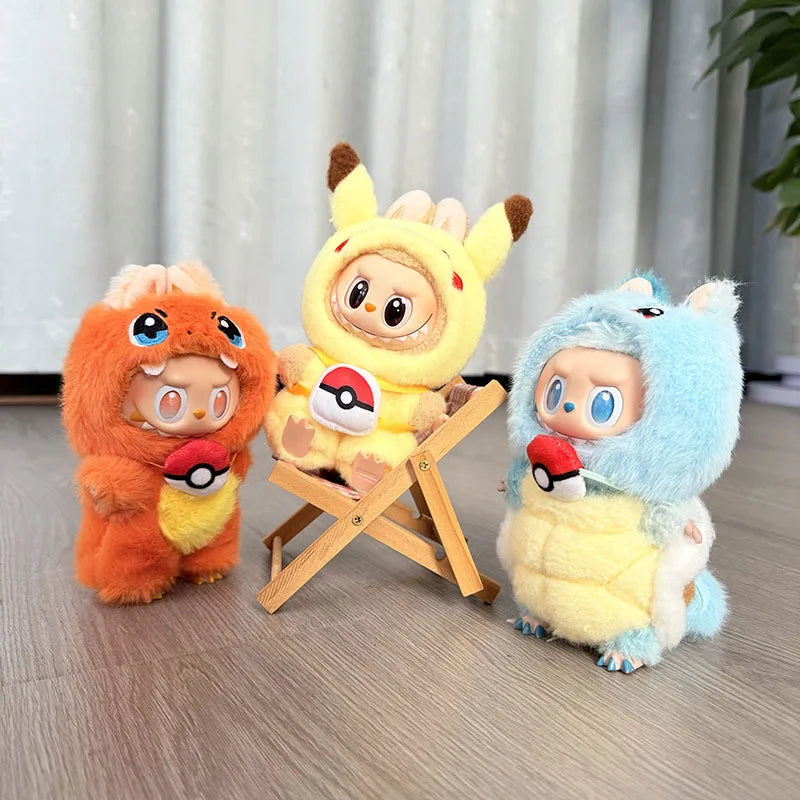 Labubu Kostümset, vier Stile, Pikachu-Maßstab 1 von 12