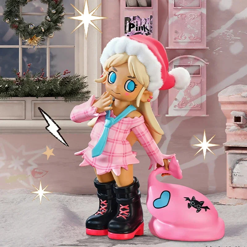 POP MART Lil Peach Riot Holiday Mixtape Series tendance aveugle boîte aléatoire jouets boîte mystère devinez sac…