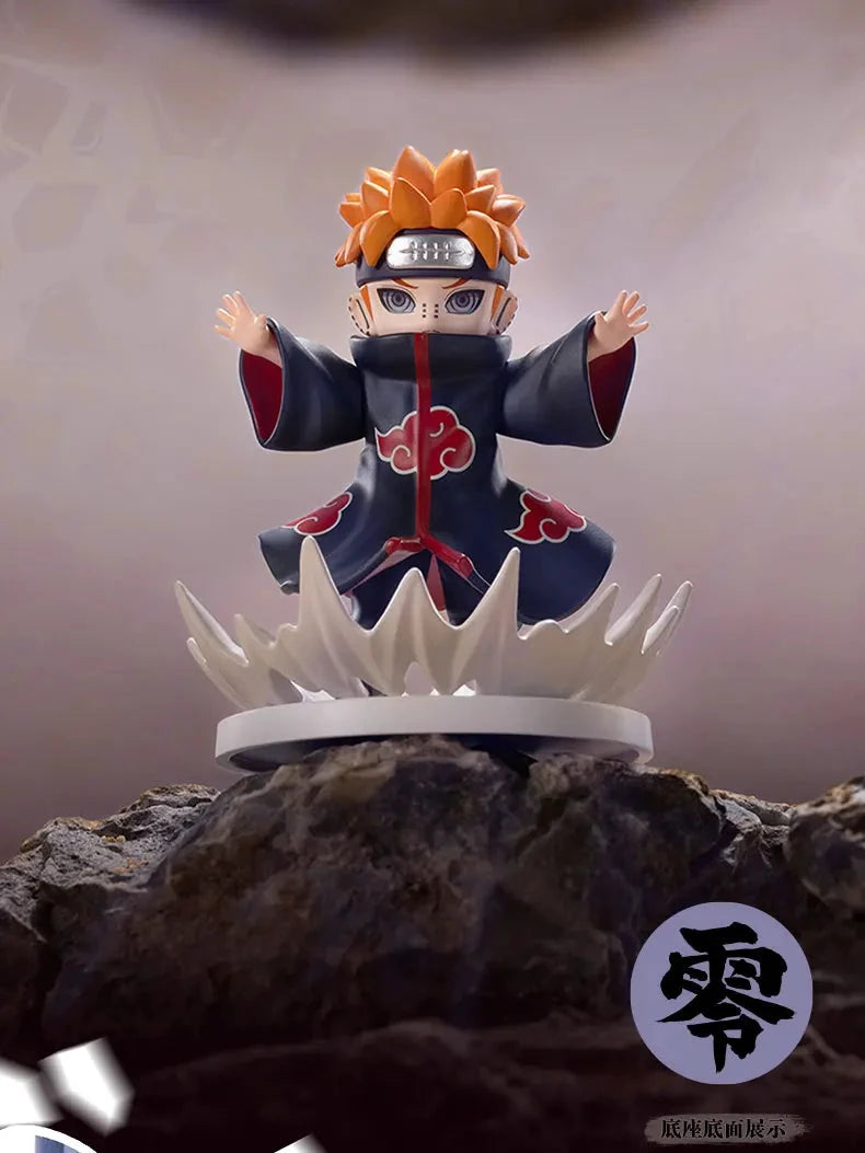 Pop Mart Figurine PVC Naruto Shippuden Akatsuki Arc Boîte Aveugle
