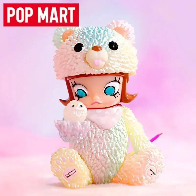 POP MART Molly X Instinctoy Erosion Molly Costume série boîte aveugle jouets boîte mystère Mistery Caixa figurine…