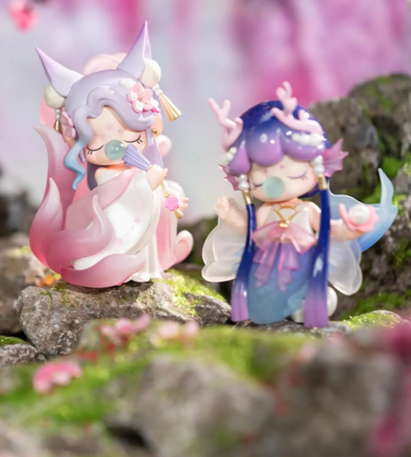 Robotime Rolife Nanci auspiieux esprit oriental bête boîte aveugle figurines d'action poupée jouets boîte Surprise…