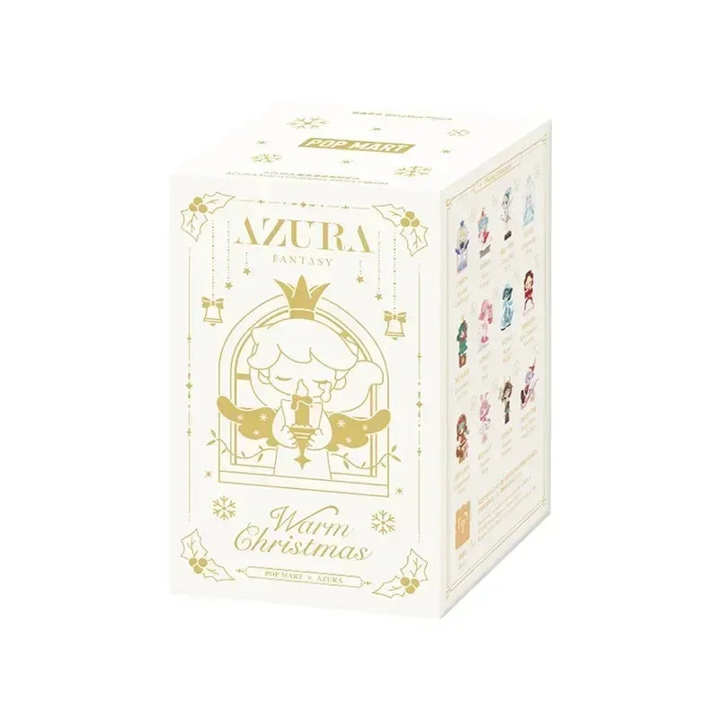 POP MART AZURA série de noël chaude véritable boîte aveugle jouets Kawaii Anime figurine Surprise boîte mystère…