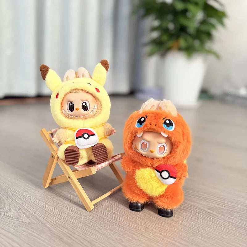 Labubu Kostümset, vier Stile, Pikachu-Maßstab 1 von 12