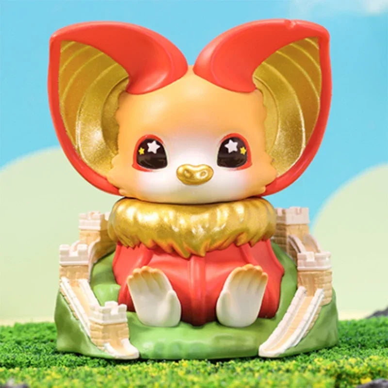 POP MART Yoki voyage autour du mot série boîte aveugle jouets Kawaii Anime figurine Surprise boîte mystère poupées…