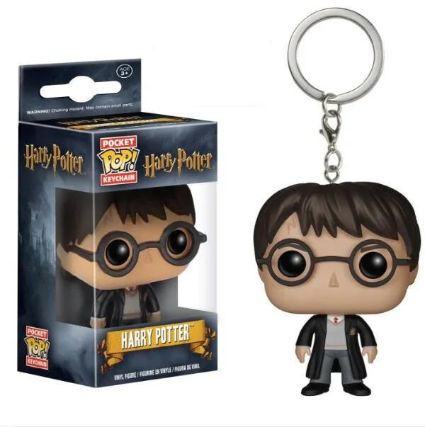 Funko POP-Porte-clés figurine d'action, poupées modèles, Dementor, Hermione, Luna, Lovegood, Dobby, Snape, Ron, Ginny, Magic School, Fawkasultraviolet