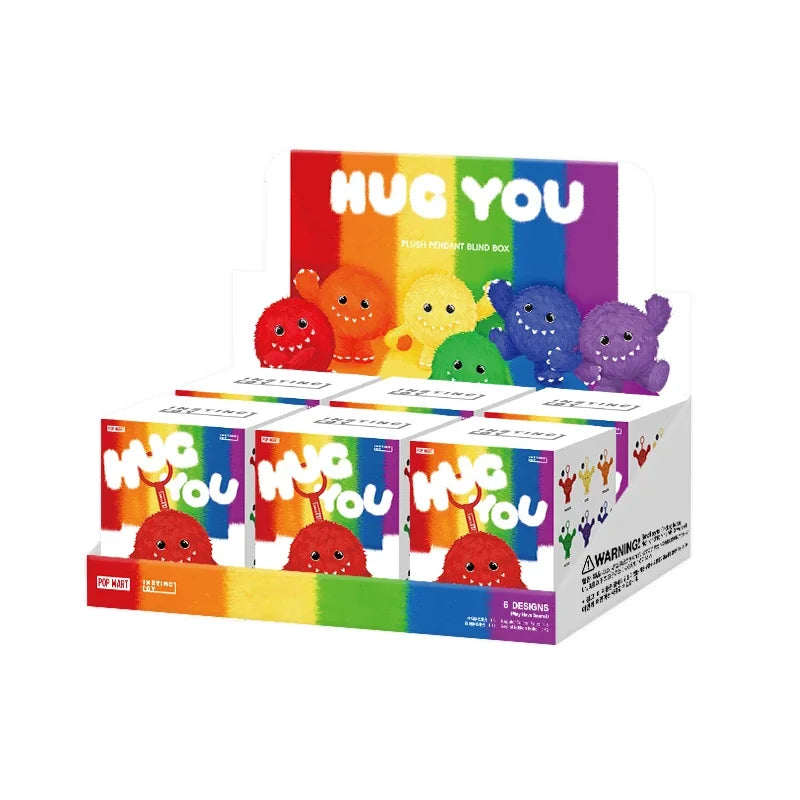 POP MART INSTINCTOY HUG YOU Serie Anhänger Blindbox Spielzeug Mystery Box Original Figur Überraschungstüte Puppenmodell Kawaii