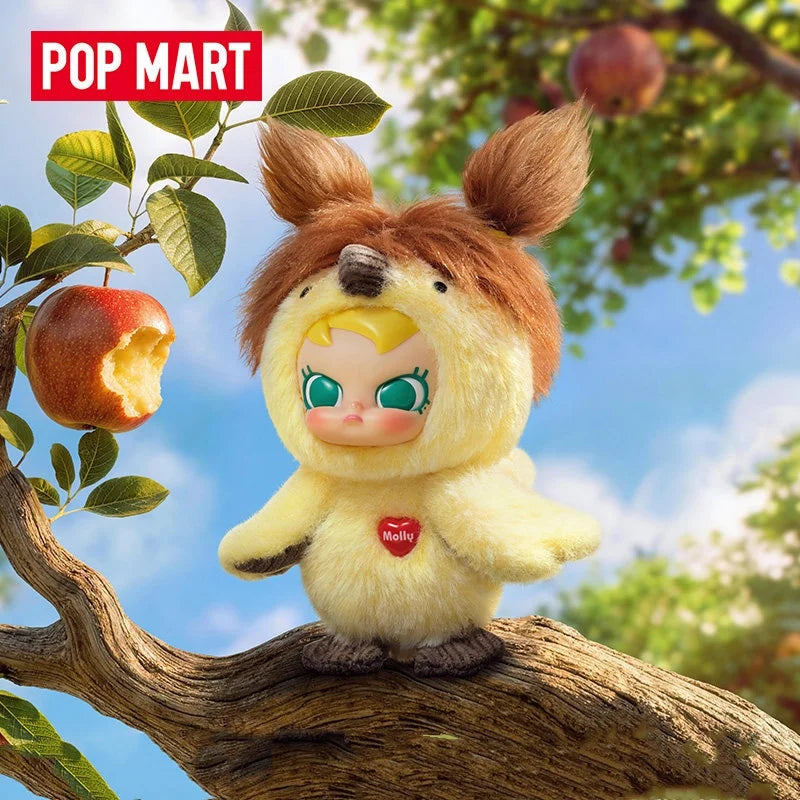 POPMART Série Dear Birds Pendentif en vinyle et peluche Boîte mystère authentique Boîte surprise Jouets à deviner…