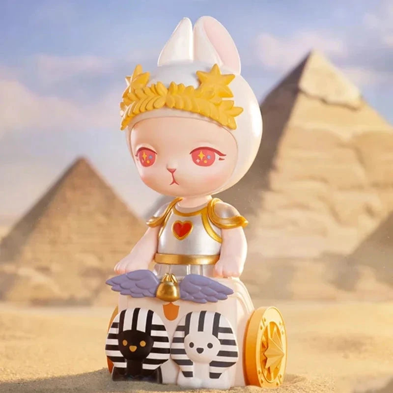 POP MART Mysteriöse Hasen-Tarot-Serie Blindbox Überraschungsbox Guess Bag Spielzeug Niedliche Puppe Anime Figur Schreibtischdekoration Kollektion