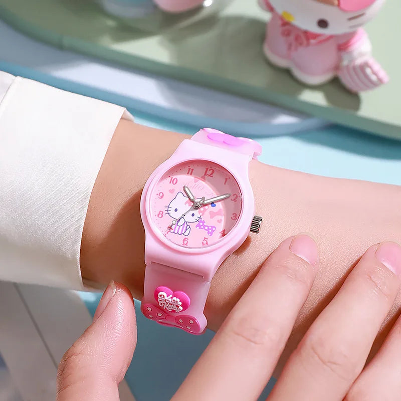 Kawaii Uhr Hello Kitty Kuromi – 3D Cartoon Design