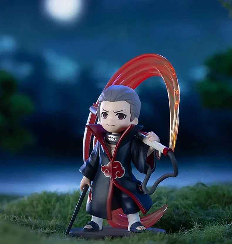 Pop Mart Figurine PVC Naruto Shippuden Akatsuki Arc Boîte Aveugle