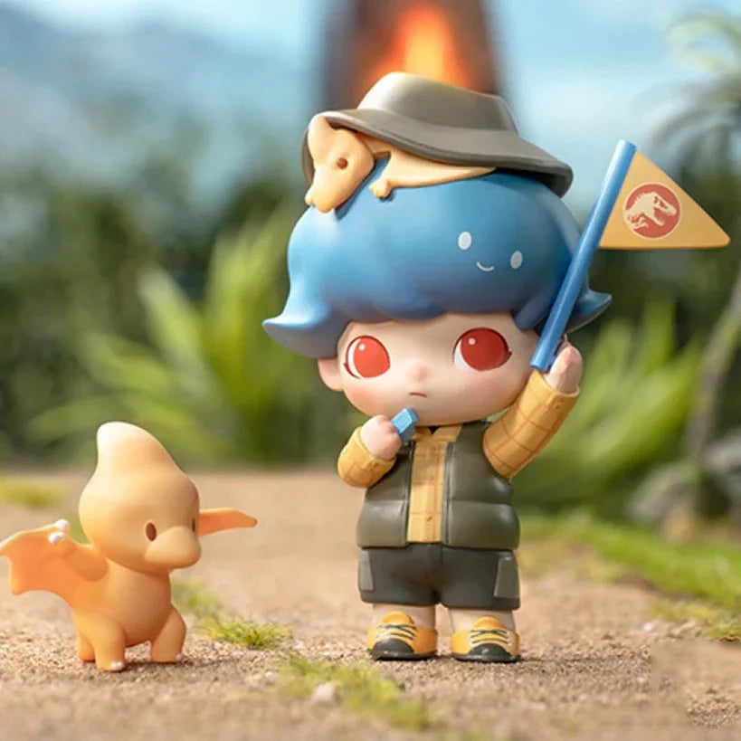 POP MART DIMOO Jurassic World – Blindbox Überraschungsfigur oder Wahl 8 cm