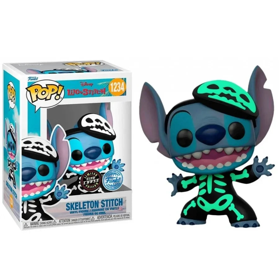 Funko – Lilo & Stitch Squelette Stitch 1234 – Figurine Vinyle 10 cm