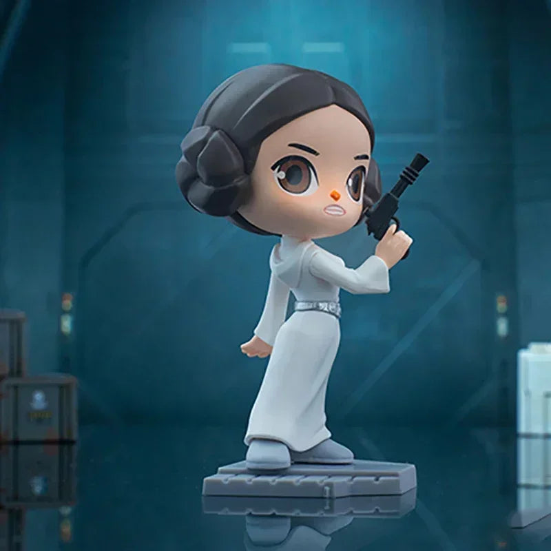 POP MART Star Wars série boîte aveugle devinez sac boîte mystère jouets poupée mignon Anime Figure ornements cadeau