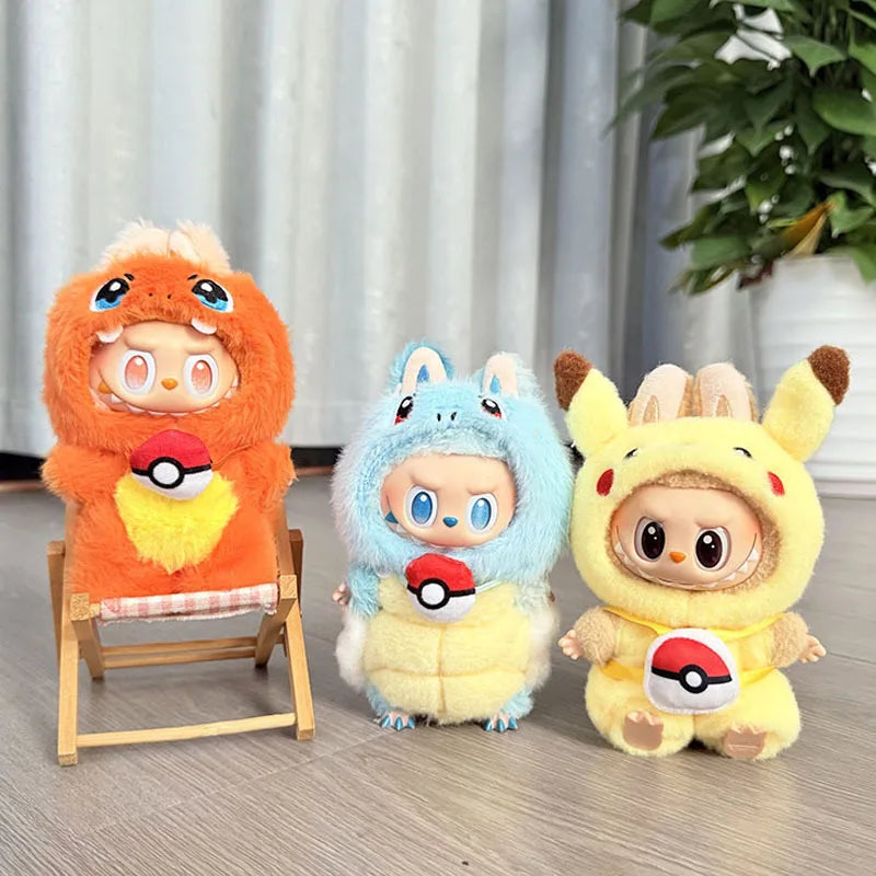 Labubu Kostümset, vier Stile, Pikachu-Maßstab 1 von 12