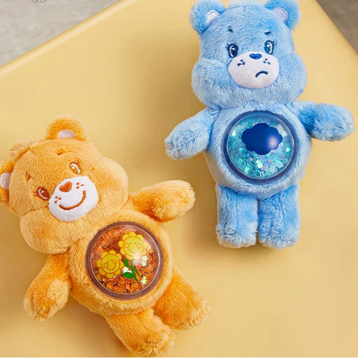 Pop Mart Care Bears – Gemütliches Leben Serie, Quicksand Plüsch-Anhänger, Blind Box, Mystery Box, Spielzeug, Puppe, Ornamente, Geschenk
