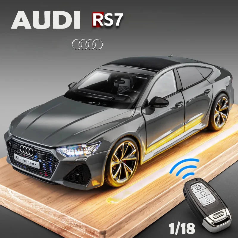 WELLY Audi RS7 Sportback 1:18 – Modèle de voiture en alliage