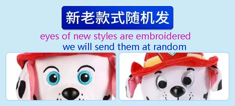 Original PAW Patrol Holiday Style Skye Chase Everest en écharpe et chapeau Jouet en peluche sous licence officielle pour les âges de 1 et plus de 6 pouces 15,2 cm