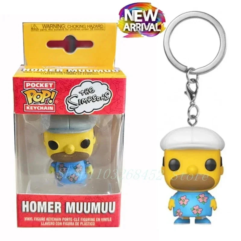 Funko Porte Clés Homer Muumuu Miniature Figurine Collectible