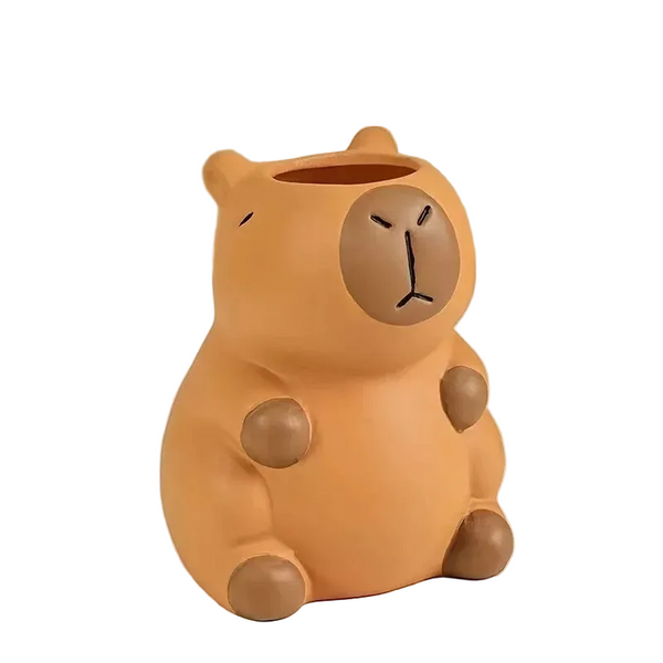 Kawaii Capybara Stifthalter – Schreibtisch-Aufbewahrung