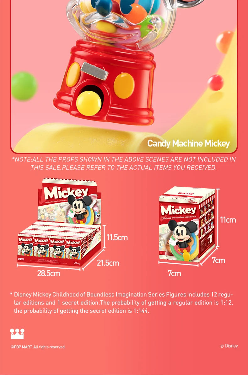 POP MART Disney Mickey – Collection Enfance de l’imagination