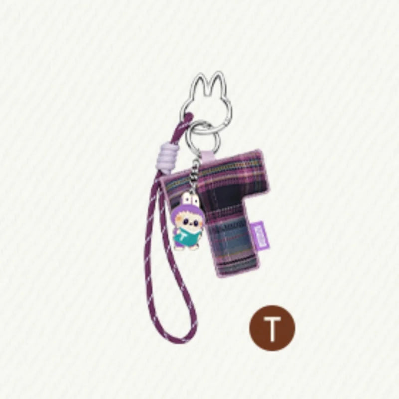 POPMART les monstres broche pour amour série lettre pendentif boîte aveugle devinez sac boîte mystère jouets poupée Anime Figure ornements cadeau