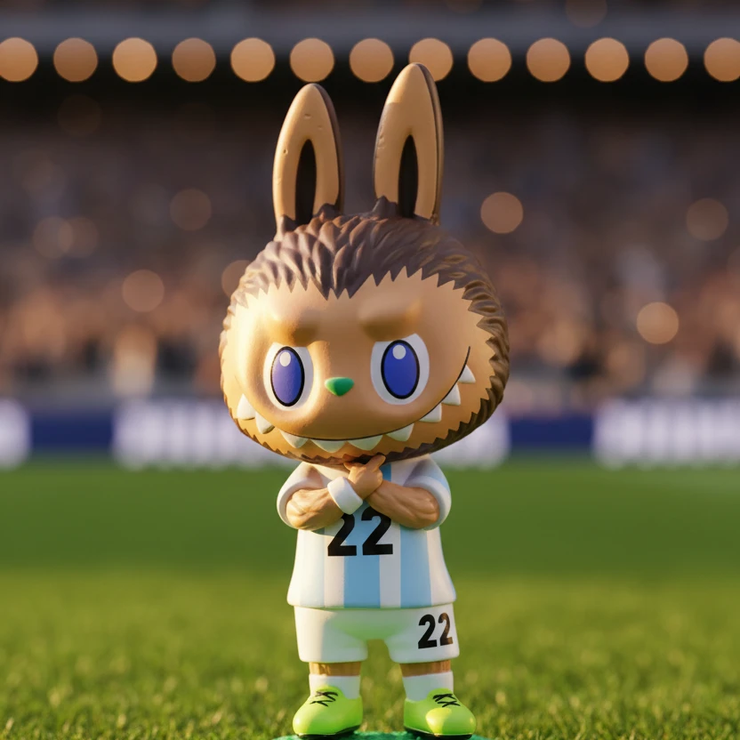 POP MART Labubu x Argentinischer Fußballverband – Überraschungsbox