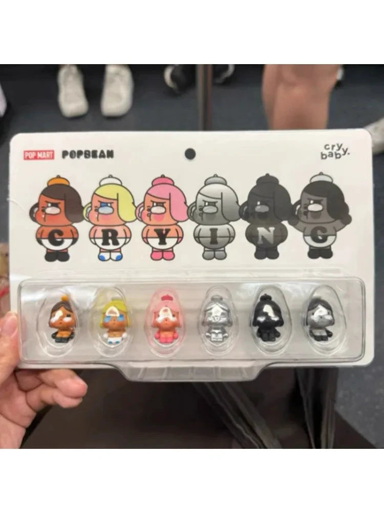 POP MART Crybaby Popbean Coconut King & Coconut Green Hängekarte