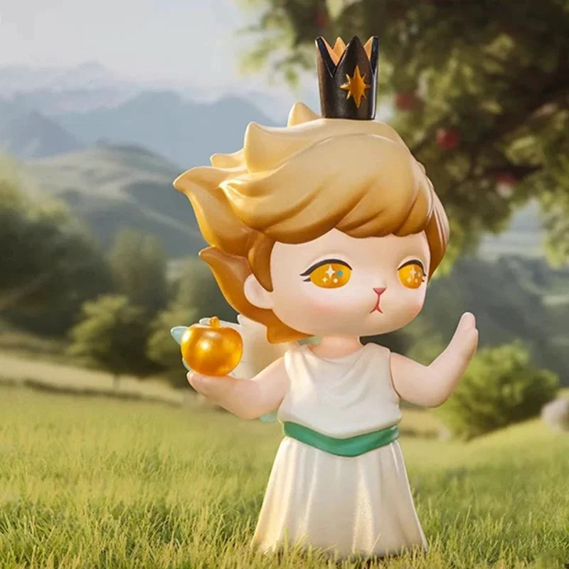 POP MART Mysteriöse Hasen-Tarot-Serie Blindbox Überraschungsbox Guess Bag Spielzeug Niedliche Puppe Anime Figur Schreibtischdekoration Kollektion