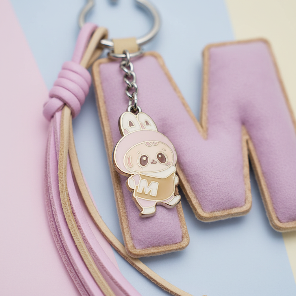 Pop Mart Pin for Love The Monsters Lettres — Blind Box