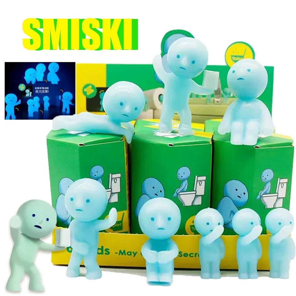 Smiski Figurine De Collection Lumineuse Blind Box Edition Limitee Pour Fans De Figurines Japonaises by Mon Labubu