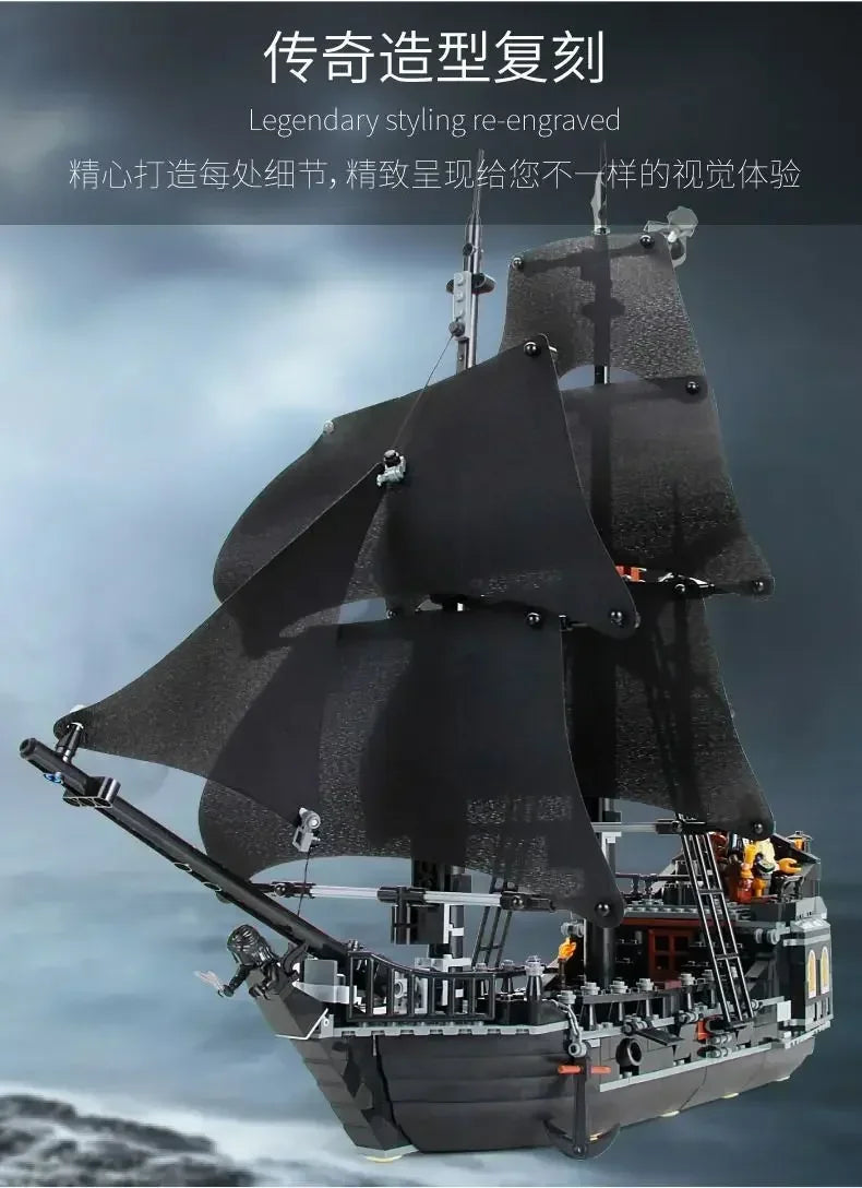 Briques De Construction De Bateau Collection Pirates Créatifs Édition Limitée Échelle 1 Sur 1 Pour Enfants Et Adultes by Mon Labubu