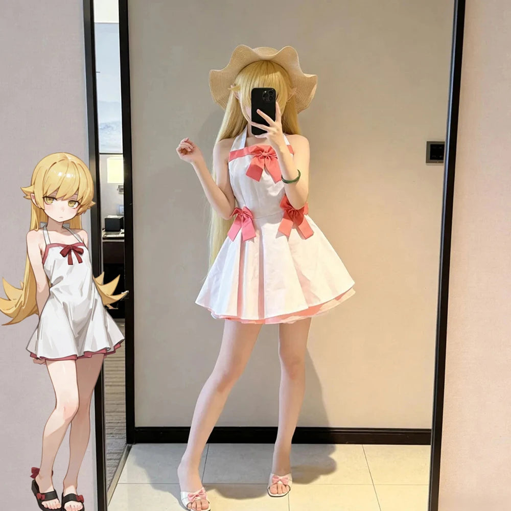 Mon Bubu Kawaii – Oshino Shinobu Cosplay Dress – Damen Kostümkleid
