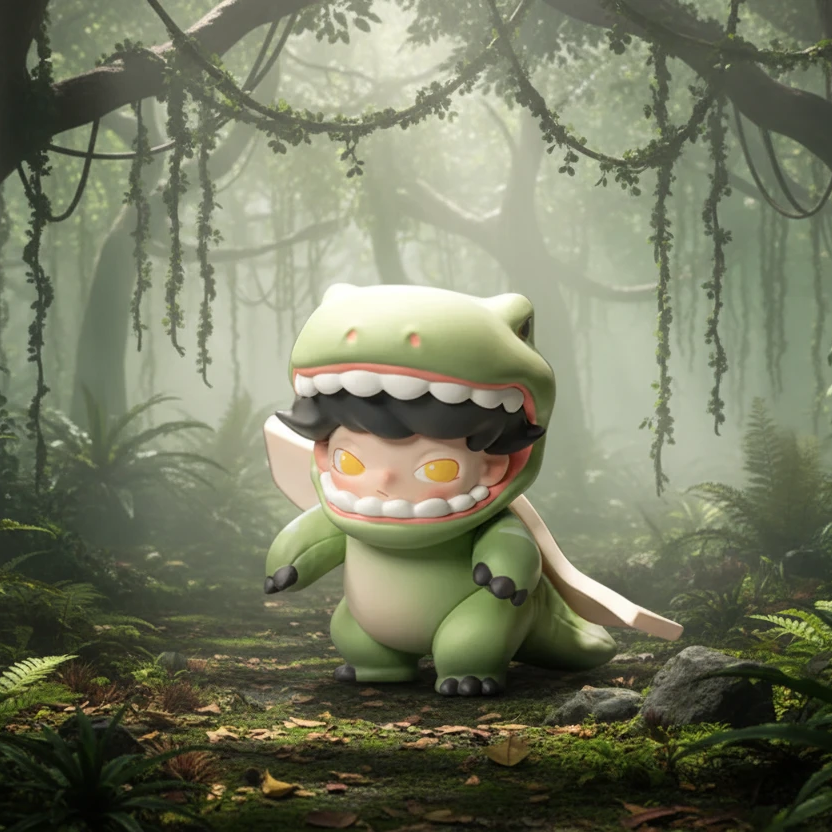 POP MART DIMOO Jurassic World – Blindbox Überraschungsfigur oder Wahl 8 cm