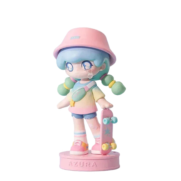 POP MART AZURA – série de garde-robe, boîte aveugle, boîte mystère, sac de devinettes, jouets poupée, figurine d'anime…